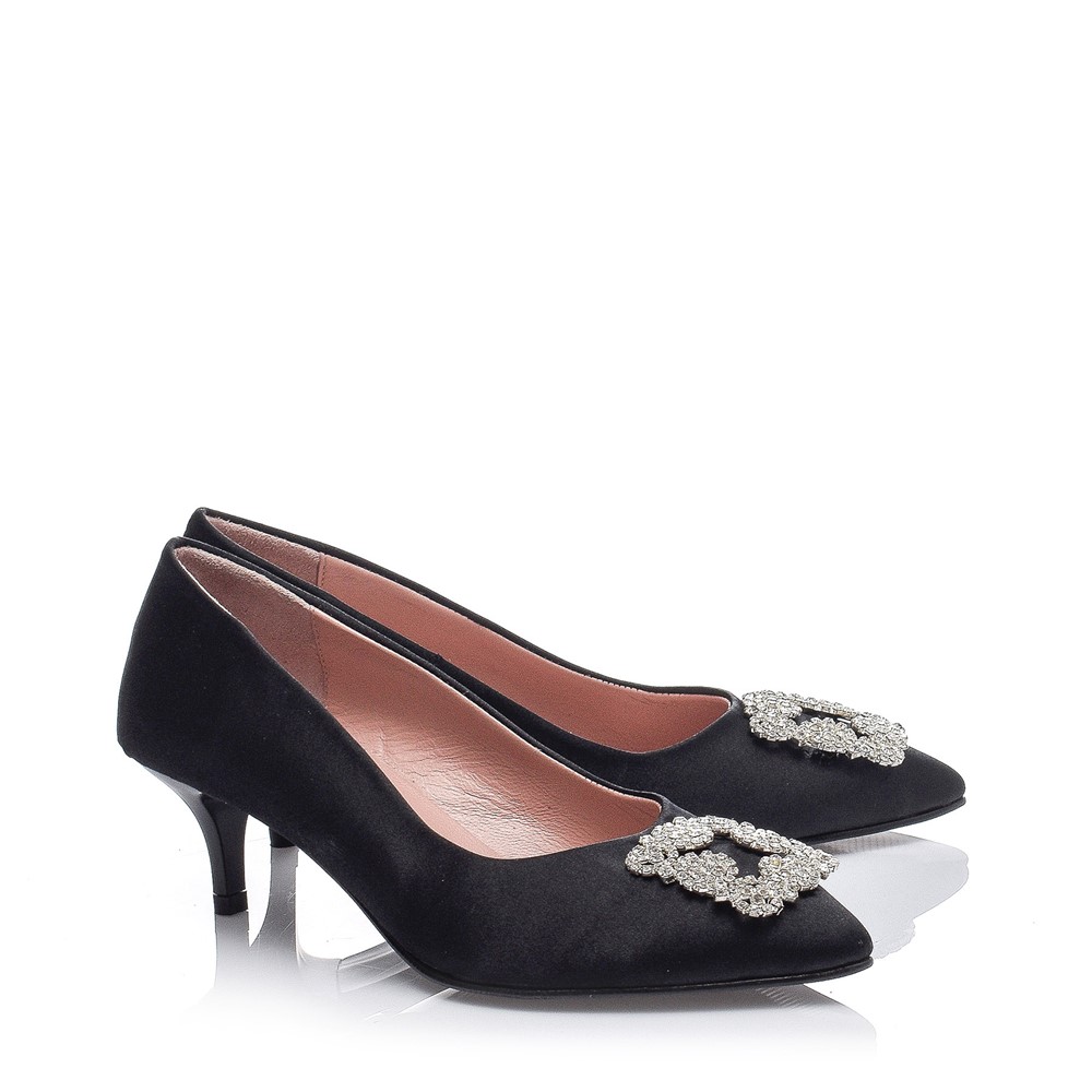 Elizabeth Siyah Stiletto