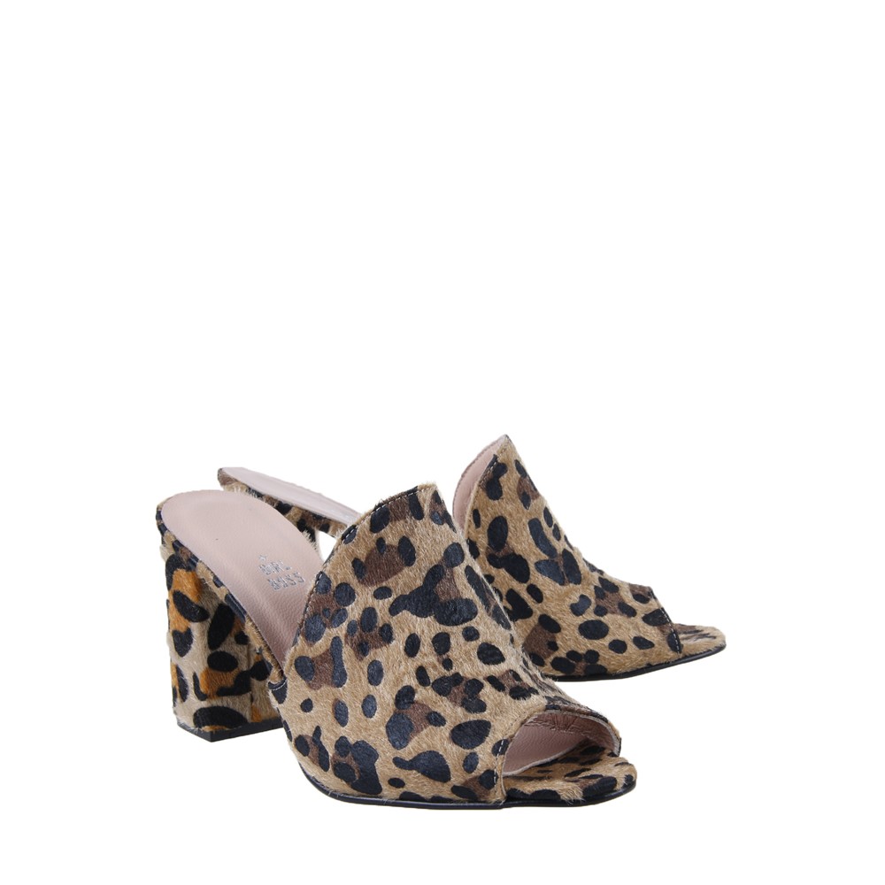 Animal Print Leopar Terlik