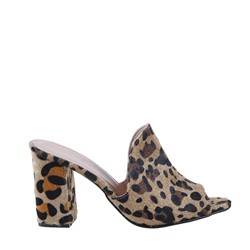 Animal Print Leopar Terlik